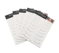 KICHOUSE Adesivi per Ciglia Inferiori Monouso 5 Pezzi, Accessorio Trucco Occhi, Strumento per Trucco Rapido e Definizione Naturale, per Uso Quotidiano e Occasioni Speciali