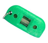 KICHOUSE Affilatrice Portatile per Pattini da Ghiaccio Professionale in ABS Mola Compatta per Lame da Pattinaggio Utensile Resistente per Affilalame di Piccole Dimensioni Accessorio per