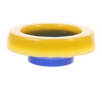 KICHOUSE Anello per Wc Guarnizione in Gomma, per Vaschetta Wc, Installazione Rapida e Tenuta Professionale