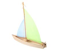 KICHOUSE Assemblaggio in Legno per Kit Facile da Montare a Vela Attività Creativa Educativo per Sviluppo delle Abilità Motorie