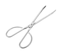 KICHOUSE Attrezzi Per In Acciaio Inossidabile Attizzatoio In Metallo Braciere Attizzatoio Per Rastrello Per Carbone Pinza Per Tronchi