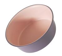 KICHOUSE Bacinella per Ammollo Piedi e Lavaggio Viso in Plastica, Vasca da Bagno Multifunzionale Compatta e Portatile, Lavabo per Pulizia Salone e Lavello Cucina, Design Doppio Colore Rosa