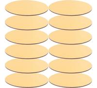KICHOUSE Basi per Torte Rotonde in Carta 10 CM Set da 20 Pezzi Accessori per Esposizione Torte di Compleanno e Feste Supporti Resistenti per Dolci e Mousse per Matrimoni e Pasticcerie