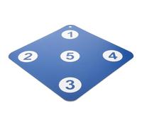 KICHOUSE Bersaglio da Scherma in Gomma Appendibile per Allenamento di Precisione Attrezzatura Compatta per Auto-Allenamento Strumento per Migliorare la Mira in Foil ed Epee Design