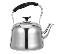 KICHOUSE Bollitore per Fornello a Gas in Acciaio Rinforzato da 3 Litri con Segnalatore Acustico, Teiera per Piano Cottura Adatta per Uso Domestico e Cucina