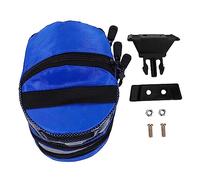 KICHOUSE Borsa Sottosella Per Biciclette Da Corsa Borsa Posteriore Con Design Cerniera Per Maggiore Comodità e Visibilità Notturna Compatibile Con e Bici Da Strada Materiale Resistente e