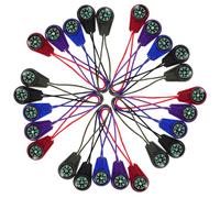 KICHOUSE Bussola Portachiavi in Plastica Resistente con Cordino Comodo, Set da 50 Pezzi per Escursionismo, Campeggio e Attività All'aperto, Bussola da Caccia Compatta e Leggera e Adulti