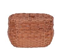 KICHOUSE Cestini Per Uova Fresche in Portauova Da Banco Per Conservazione Contenitore Per Uova Coperchio Cestino Per Raccolta Di Alimenti Contenitori Per Casa