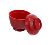 KICHOUSE Ciotola Di Miso Tradizionale Giapponese in Ceramica Da 9,3x9 Cm, Ciotola Per Zuppa e Riso Da Cucina, Design Semplice Per Uso Quotidiano e Feste Informali