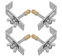 KICHOUSE Clip Fissaggio Lavello Sottopiano Staffe in Resistenti e Durevoli per Cucina e Bagno Viti di Montaggio Senza Attrezzi Sostituzione Rapida e Facile Installazione