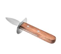 KICHOUSE Coltello Apri Ostriche in Acciaio Inossidabile, Facile da Impugnare, Versatile per Ostriche e Capesante in Cucina Professionale