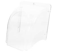 KICHOUSE Copertura Protezione per di Edifici in Plastica Trasparente Antipioggia per Controllo Accessi Tessere e Installazioni Esterne