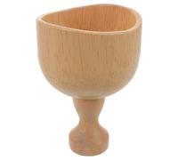 KICHOUSE Coppetta Massaggio in Legno per Manuale Color Beige Utilizzabile su Schiena e Addome per Massaggio a Casa