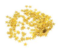 KICHOUSE Coriandoli Confetti da Tavola Decorativi Pentagramma 10mm in Plastica Oro 2000 Pezzi per Decorazioni Compleanno e Feste per Festival e Party
