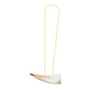 KICHOUSE Corno Bue per Tromba 14Cm Facile da per Eventi Sportivi e Feste Corno da Portatile