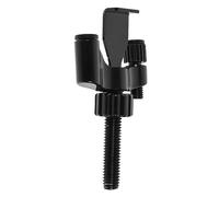 KICHOUSE Dispositivo di Blocco delle Porte Tasca Serratura Portatile per Sicurezza da Serratura Portatile per Viaggiare Sicurezza dei fermaporta Lega di Alluminio Black