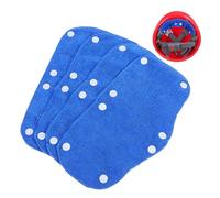 KICHOUSE Fascia Antisudore per Casco da Lavoro Gommato Blu Scuro 4 Pezzi Riutilizzabile Mantiene la Fronte Asciutta per Caschi Industriali