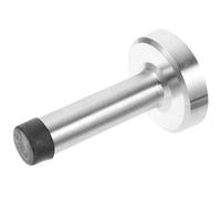 KICHOUSE Fermaporta da Parete in Acciaio Inox 7,5 Cm Base Antiscivolo e Punta in Gomma Ammortizzante, Protezione Muro Silenziosa per Porte da Fienile e Ambienti Commerciali