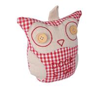 KICHOUSE Fermaporta Gufo Morbido e Ponderato Fermaporta Animale Decorativo con Design Giocoso per Camera da Letto Soggiorno e Ufficio per Porte Interne