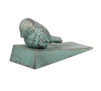 KICHOUSE Fermaporta in Ghisa Vintage Forma di Piccolo Volatile Fermaporta da Esterno da Pavimento Decorativo per Patio e Giardino Resistente e Funzionale per Casa e Ufficio