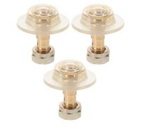 KICHOUSE Kit 3 Pezzi Nucleo Valvola per Giubbotto di Salvataggio in Ferro e Rame Valvole di Ricambio a Tenuta Stagna per Boa Gonfiabile Supporto Gonfiaggio Rapido per Dispositivi di