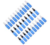KICHOUSE Kit 30 Pezzi Flaconi Spray Ricaricabili in Pet da 30ml Trasparenti per Cosmetici, Nebulizzatore Profumo Facile da Riempire per Viaggi e Vacanze Colore Casuale