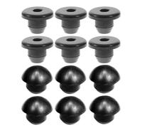 KICHOUSE Kit da 24 Pezzi Tappi in Gomma per Riempimento Olio Martinetti Idraulici da Pavimento e a Bottiglia Tappi di Ricambio per Cric Diverse Misure Antigoccia per Manutenzione Fai da