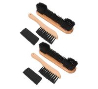 KICHOUSE Kit Pulizia Biliardo 2 Set Spazzola Tavolo Panno per Stecche e Detergente Fusto per Manutenzione Professionale in Casa Bar e Club