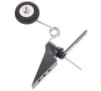 KICHOUSE Kit Rotella di Coda Aeromodello Ricambio Atterraggio per Aereo Modellino Fai da Te Compatibile con Modelli Rc Fino Robusto e Affidabile