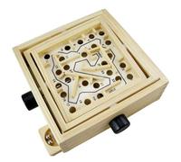 KICHOUSE Labirinto Di Palline Giocattolo Educativo Gioco Da Scrivania Semplice Giocattolo Intellettuale Gioco Di Sfere Di Legno Labirinto Da Scrivania Accessori Per In Bambù