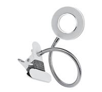 KICHOUSE Lampada LED Pieghevole per Manicure con Clip Luce da Tavolo Protezione Occhi Flessibile e Portatile Regolabile Multi-angolo per Estetiste e Istituti di Formazione
