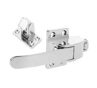 KICHOUSE Maniglia Per Porta Del Congelatore in Metallo Chiavistello Per Porta Del Frigorifero Heavy Duty Sostituzione Della Cerniera Della