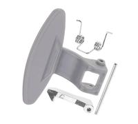 KICHOUSE Maniglia Porta Lavatrice in Metallo Compatibile Per Lavatrice Tamburo Design Elegante e Installazione Facile Per Modelli Wd-nd Nd 4pcs