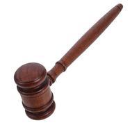 KICHOUSE Martelletto Giudice Compatto per Riunioni e Suono Forte e Nitido Accessorio Ruolo per Avvocati Decorazione Ufficio Legale