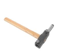 KICHOUSE Martello perforatore per tronchi per la semina di micelio di funghi, utensile a doppia testa per legno per forare tappi e inserti in legno.