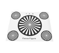 KICHOUSE Messa Fuoco per Telecamere di Sicurezza Adesiva Scheda per Calibrazione Obiettivi Ptz e Cctv con Test di Nitidezza e Controllo Colore per Monitoraggio Giorno e Notte