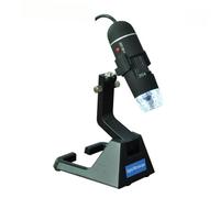 KICHOUSE Microscopio Digitale USB Milioni HD con LED e Braccio Flessibile Ingrandimento Elettronica Laboratorio e Gioielli Professionale Portatile