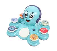 KICHOUSE Musicale Elettrico Polpo per Strumento Musicale Interattivo per Genitori e Educativo per Sviluppo delle Competenze Motorie e Coordinazione Mano Occhio