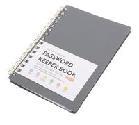 KICHOUSE Notebook per Password Portatile con Schede Alfabetiche Colorate Taccuino Piccolo e Leggero per Anziani Organizer Password e Indirizzi Internet con Pagine Extra per Appunti