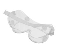 KICHOUSE Occhiali Protettivi di Sicurezza Trasparenti per Uomo Alta Definizione e Resistente ai Graffi, Design Ergonomico Fascia Elastica per Uso Industriale e Chimico