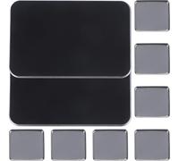 KICHOUSE Palette di Ombretti Vuota 2 Pezzi in Materiale As Leggera e Portatile per Trucco Fai da Te, Scatola Porta Ombretti e Blush Compatta per Uso Quotidiano