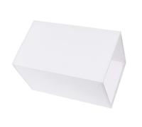 KICHOUSE Paralume per Soffitto da Letto per Camera da Accessorio Quadrato Bianco Base E27 Lampada Terra Soggiorno