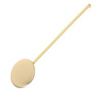 KICHOUSE Pendolo in Ferro Oro per Orologio da Parete, Parte di Ricambio per Orologio Fai da Te, Accessorio Minimalista per Riparazione e Creazione Orologi da Parete