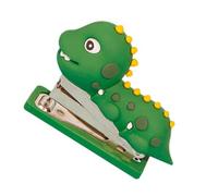 KICHOUSE Pinzatrice per Libri in Silicone a Forma di Dinosauro, Spillatrice Manuale Portatile per Uso Domestico e Ufficio, Cucitrice Creativa per Carta e Documenti