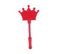 KICHOUSE Porta Carte di Credito a Bacchetta Contactless 3d Pla Rosso | Slot Sicuro per Tessera, Forma a Corona, Portatile e Riutilizzabile, per Acquisti Quotidiani e Casse del Supermercato