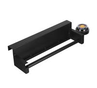 KICHOUSE Porta Sacchetti della Spesa da Parete Dispenser per Pezzi Supporto Metallico Robusto Dispositivo per Mani Bagnate Organizer per Sacchetti Plastica per Supermercati e Cucina