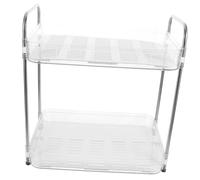 KICHOUSE Porta Tazze e Ciotole Organizer Per Cucina Scolapiatti Multifunzione in Acciaio e Riporre Piatti e Bicchieri Vaschetta Raccolta Acqua Senza Beccuccio