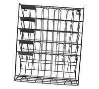 KICHOUSE Portadocumenti Sospeso Parete Organizer per Documenti e Riviste Portariviste Scrivania Forniture per Ufficio