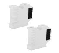 KICHOUSE Regolatori di Clip per Parabordo per Barche in Plastica Resistente AI Raggi UV Set da 2 Pezzi Gancio Regolabile per Attracco Sicuro su Yacht e Imbarcazioni Accessori Marini per