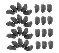KICHOUSE Rocce Di Plastica Realistiche Per Piccoli Spazi 50 Pezzi Accessori Da Giardino Intaglio Dettagliato